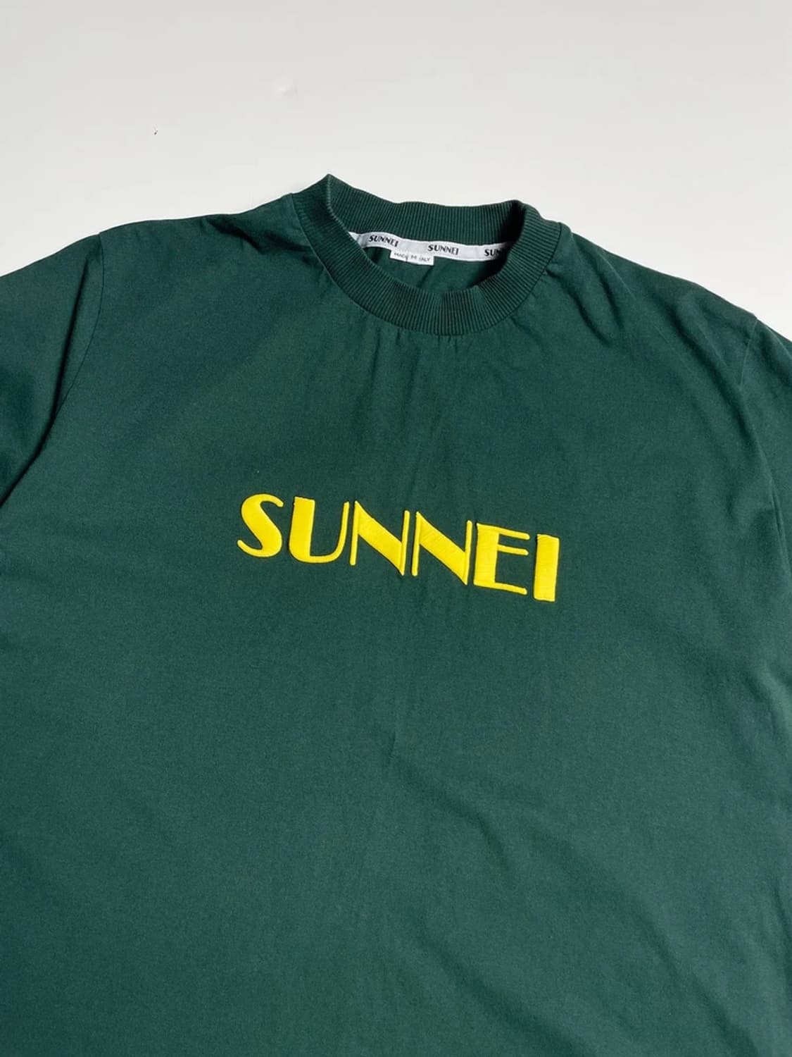 써네이 SUNNEI 클래식 로고 프린트 반팔 티셔츠 R1076 상품이미지2