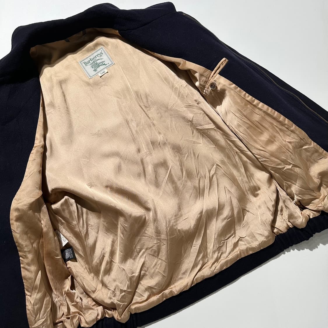 버버리 울 블루종 자켓 네이비 상품이미지7