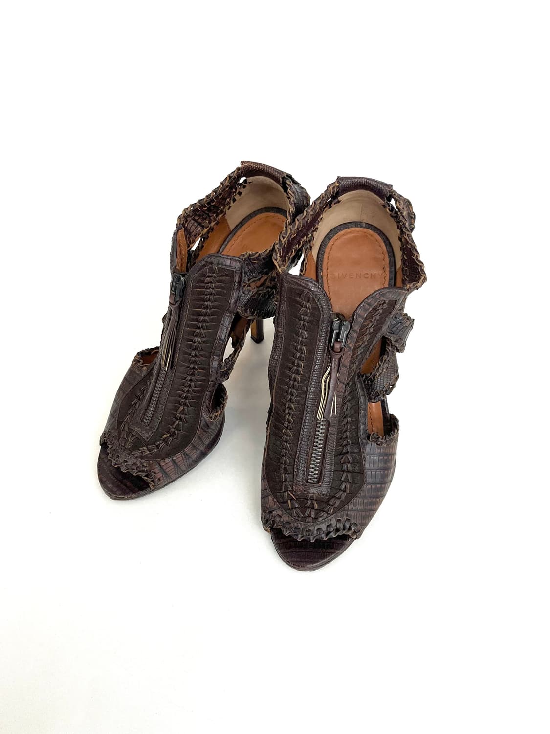 지방시 2010s 리카르도 티시 리자드 레더 힐 상품이미지4