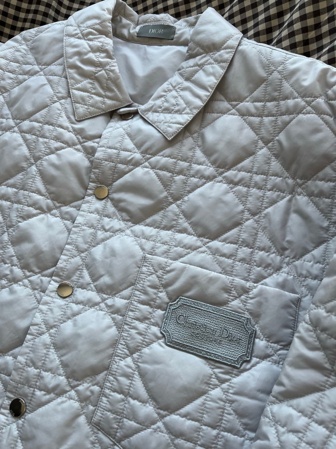 디올 / 까나쥬 퀼팅 재킷 바이올렛 컬러 / 52 상품이미지2