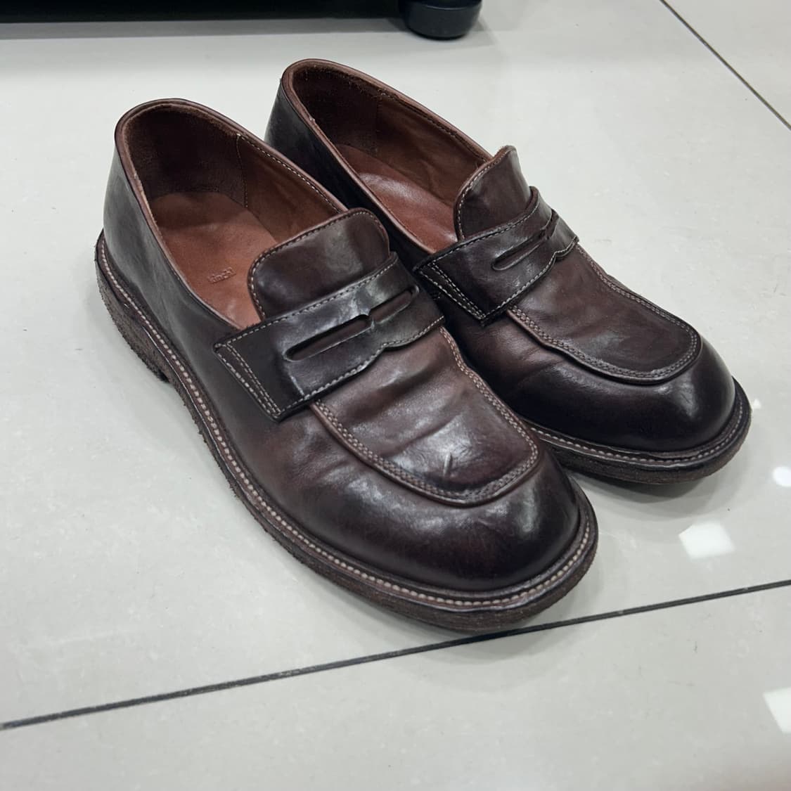 킨치 OVATE-500 브라운 로퍼 260mm 상품이미지4