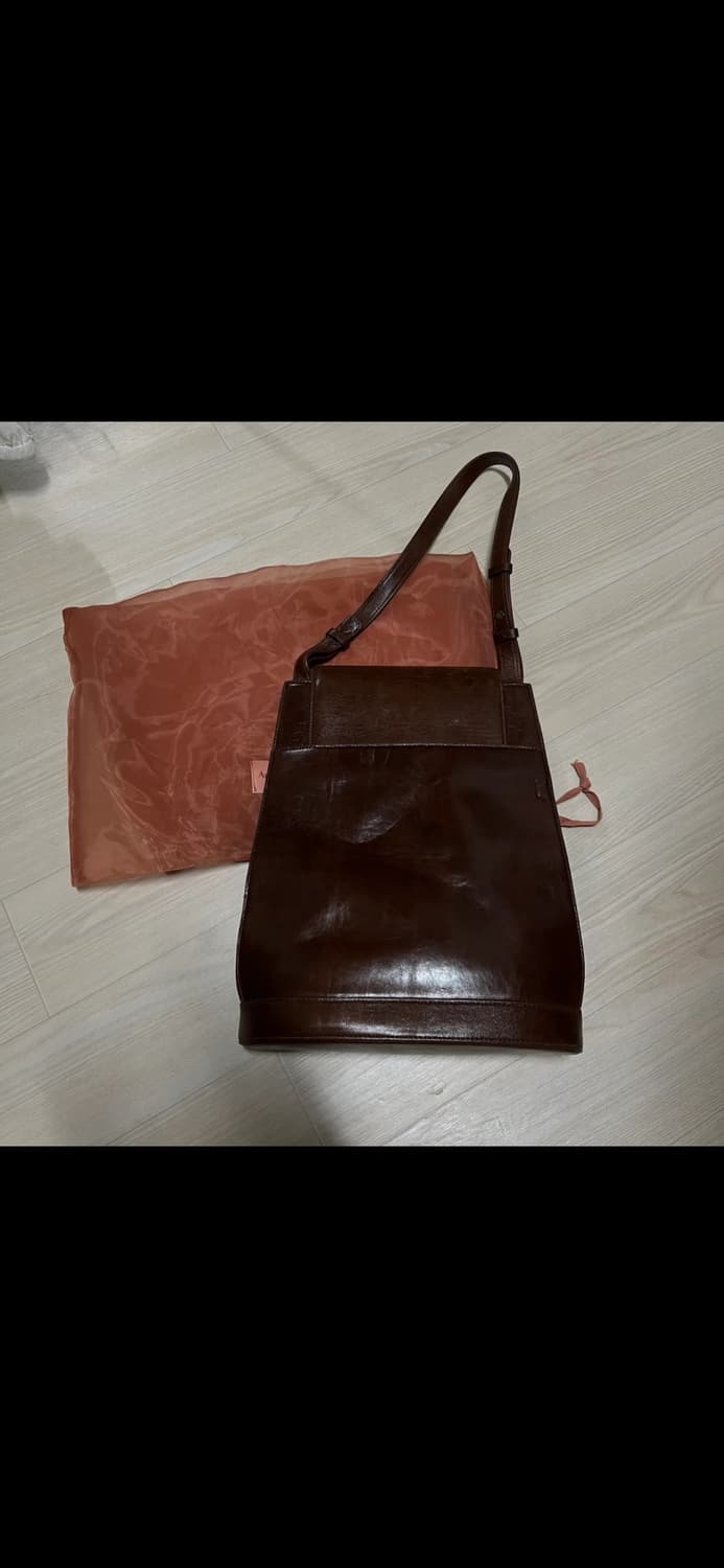 🏷️ 아카이브 앱크 오발 플랩 백 / 빈티지 우드 상품이미지8