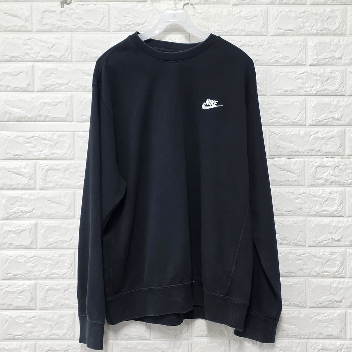 택포) 나이키 맨투맨 블랙 L 상품이미지1