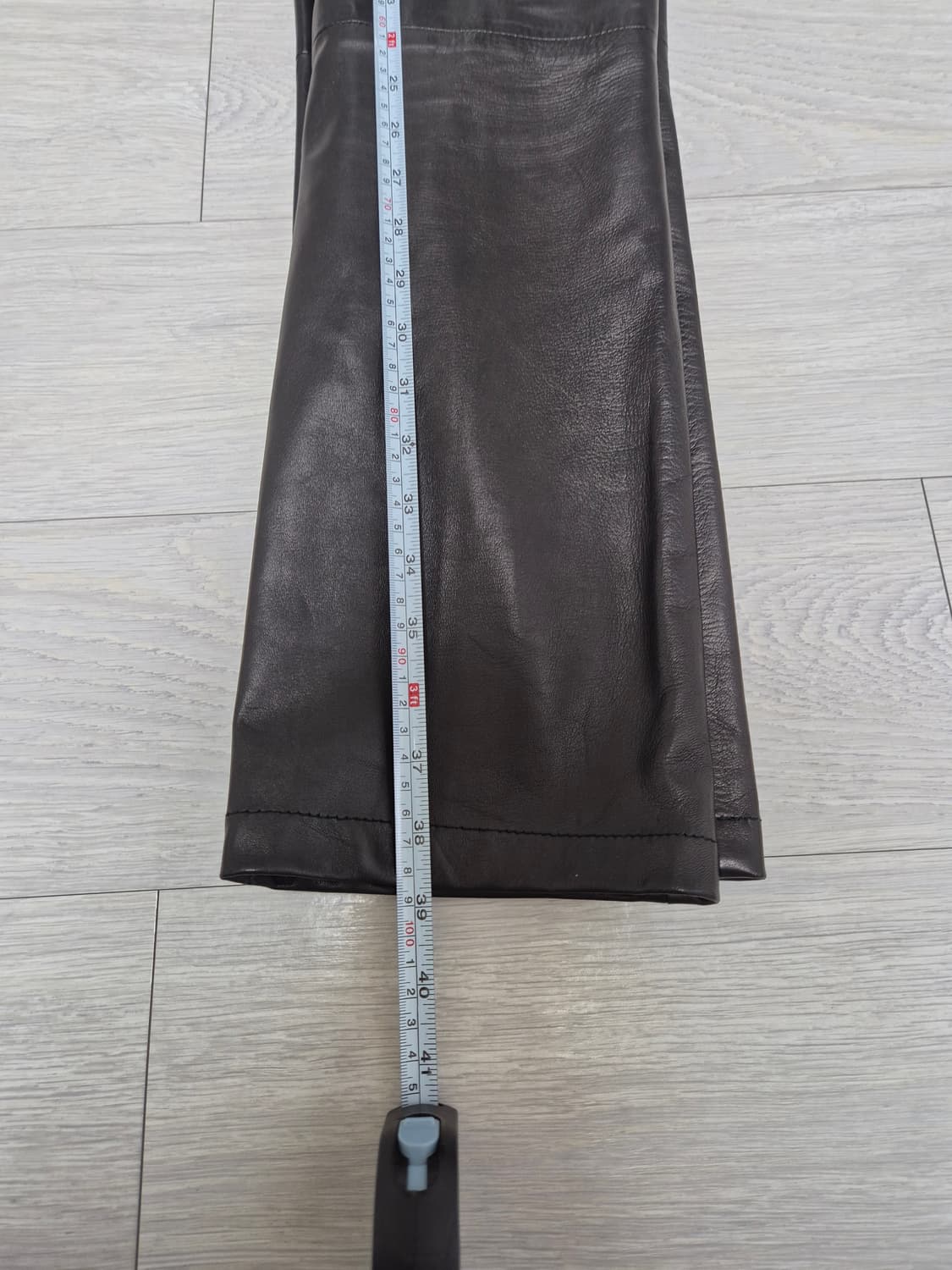 발렌시아가 스키니 레더 팬츠 상품이미지10