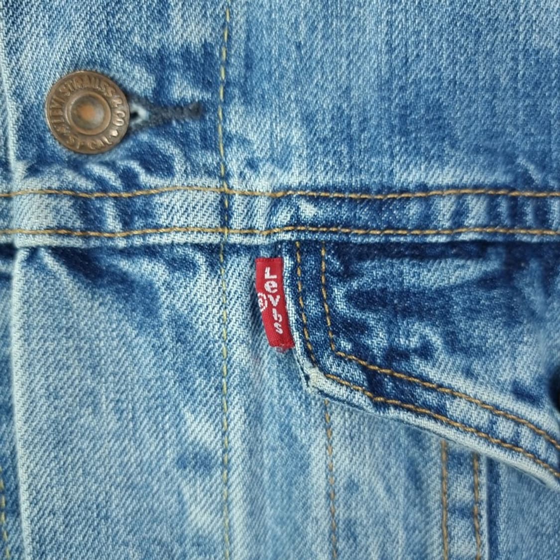 [LEVI'S] 리바이스 빈티지 워시드 타입쓰리 데님 자켓 M16734 상품이미지6