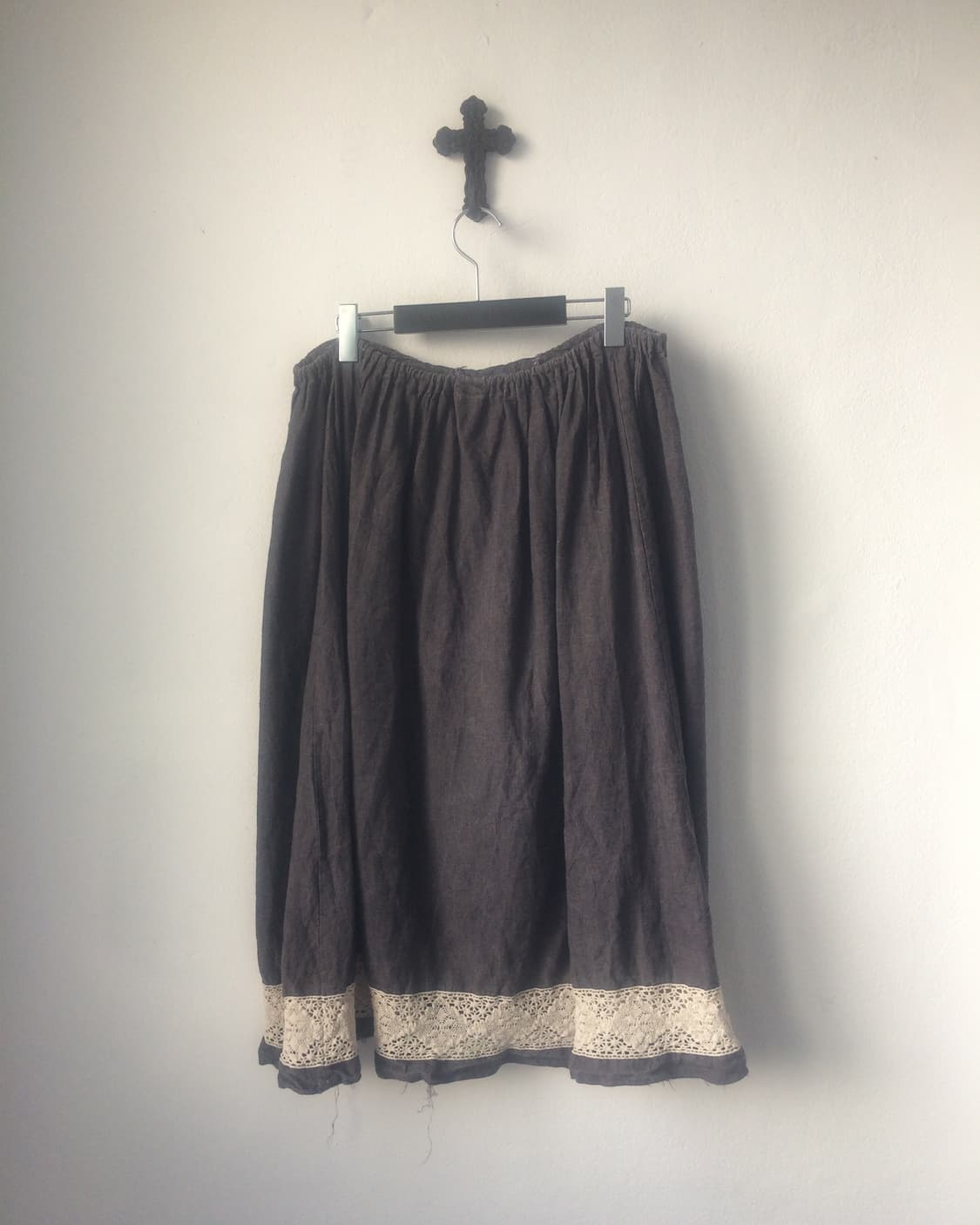 Crochet point tied skirt 상품이미지2