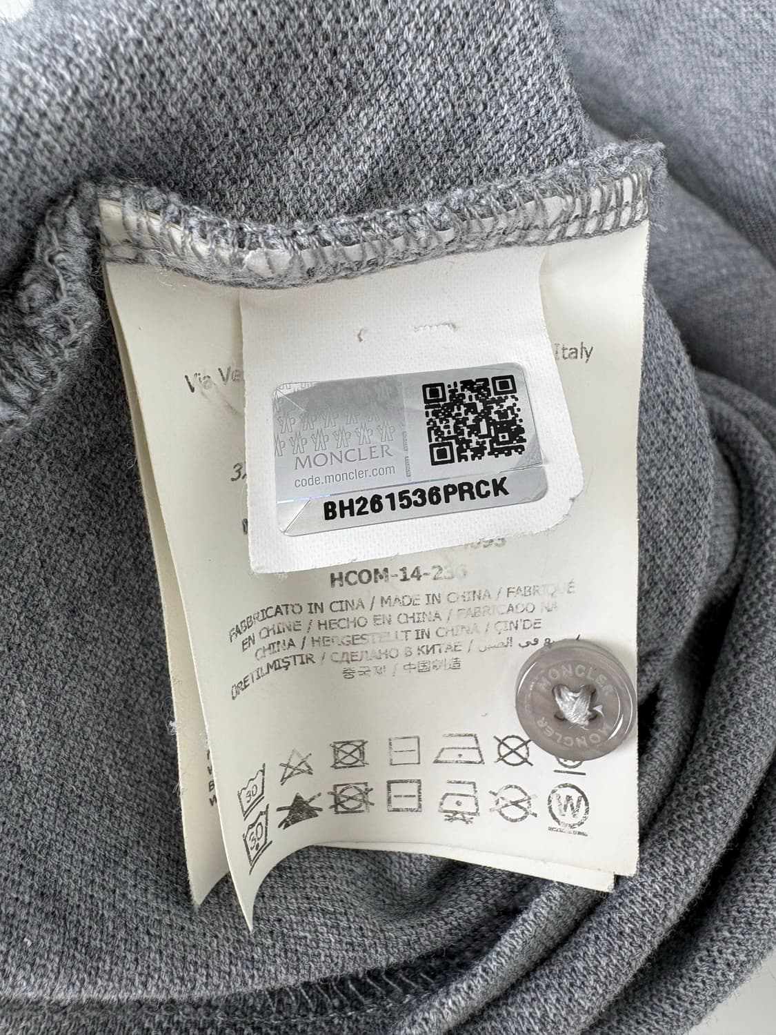 몽클레어 여성 반팔 카라티 상품이미지7