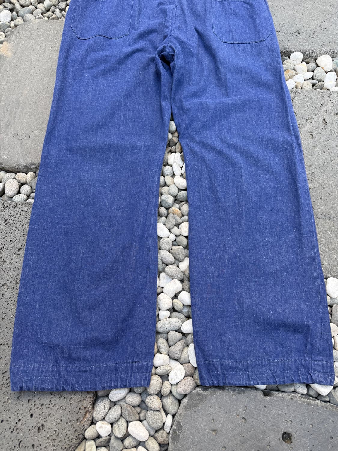 1970s FRENCH WORK DENIM WIDE 데님 프렌치워크팬츠 상품이미지9