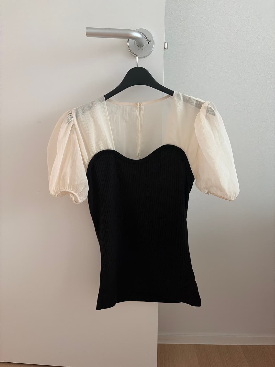 (새상품) 라벨르블랑 누아 블라우스 포켓 스커트 세트 상품이미지2