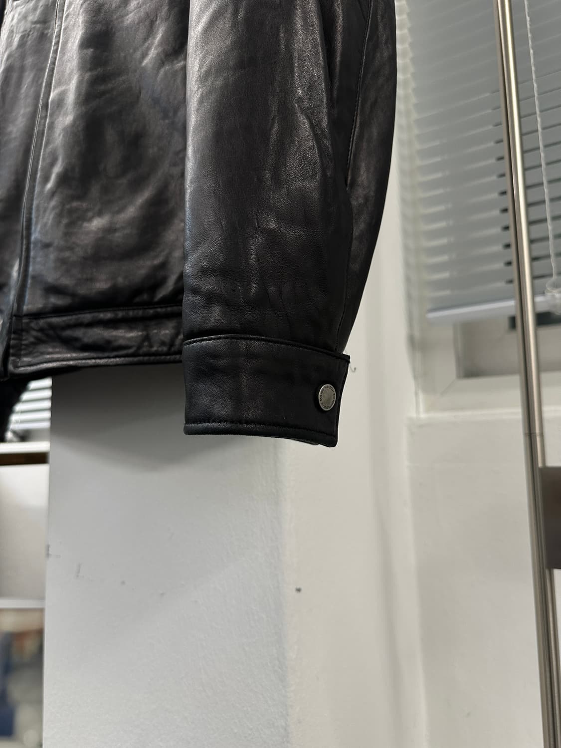 보스턴하버 램스킨 가죽자켓 M 상품이미지5