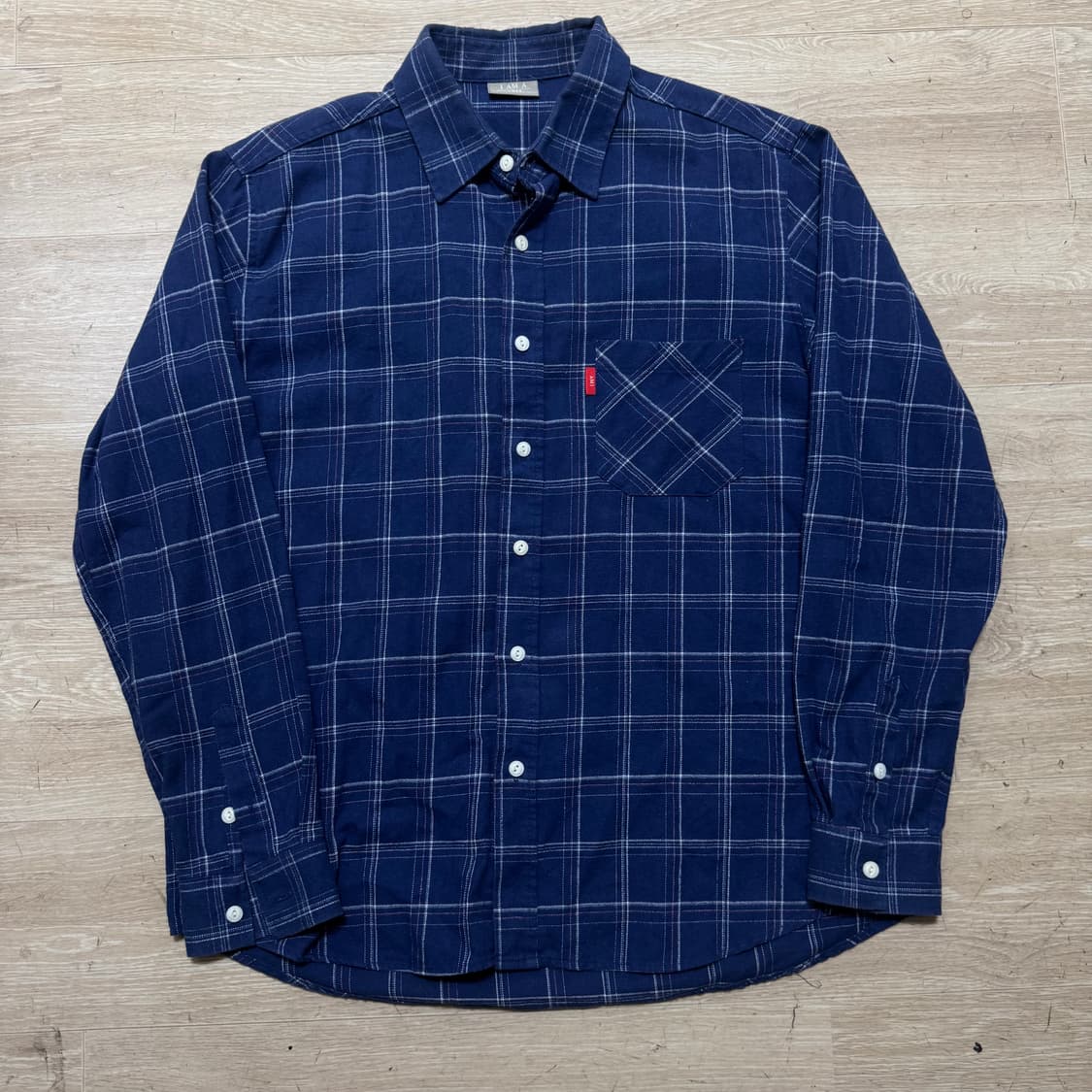 아미 체크셔츠 남방 상품이미지1