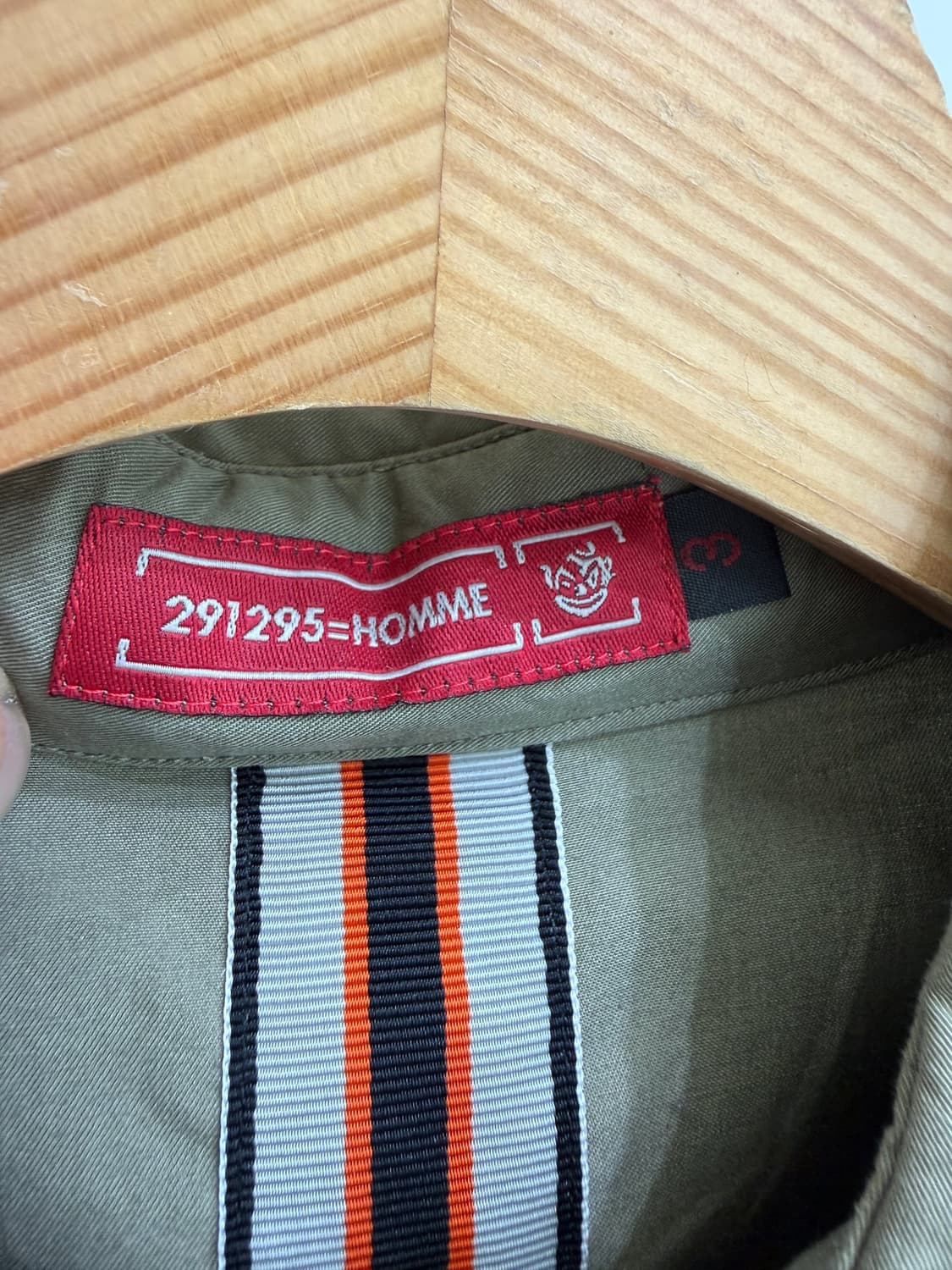 291295=HOMME (Made in Japan) 집업 셔츠 상품이미지5