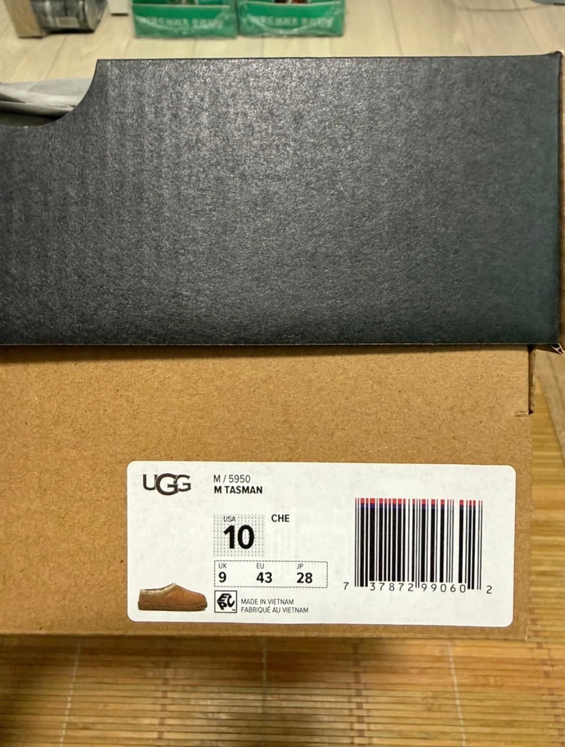 (새상품) 어그 타스만 체스트넛 280 판매합니다. 상품이미지3