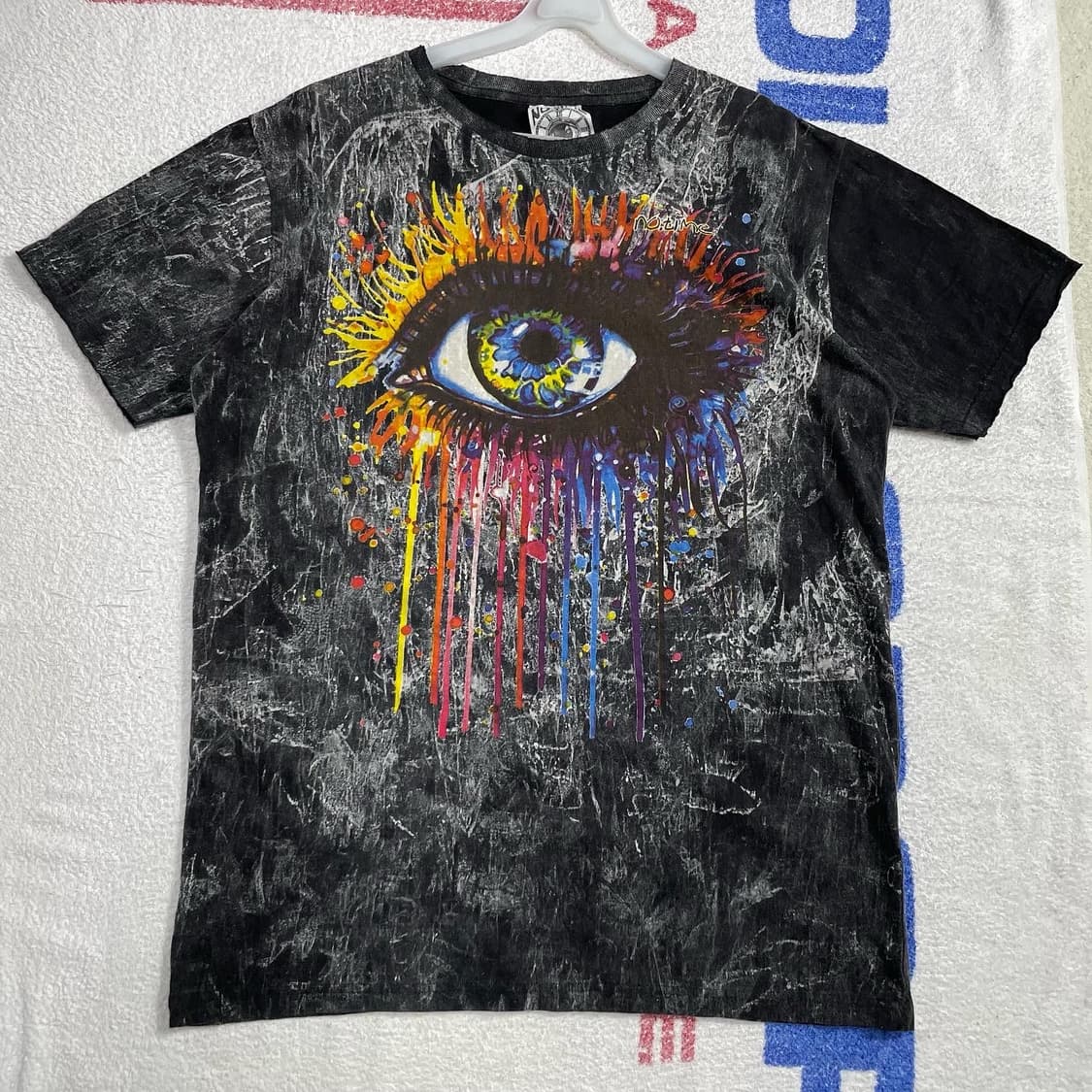 No time 빅아이 디스트레스드 티셔츠 상품이미지2