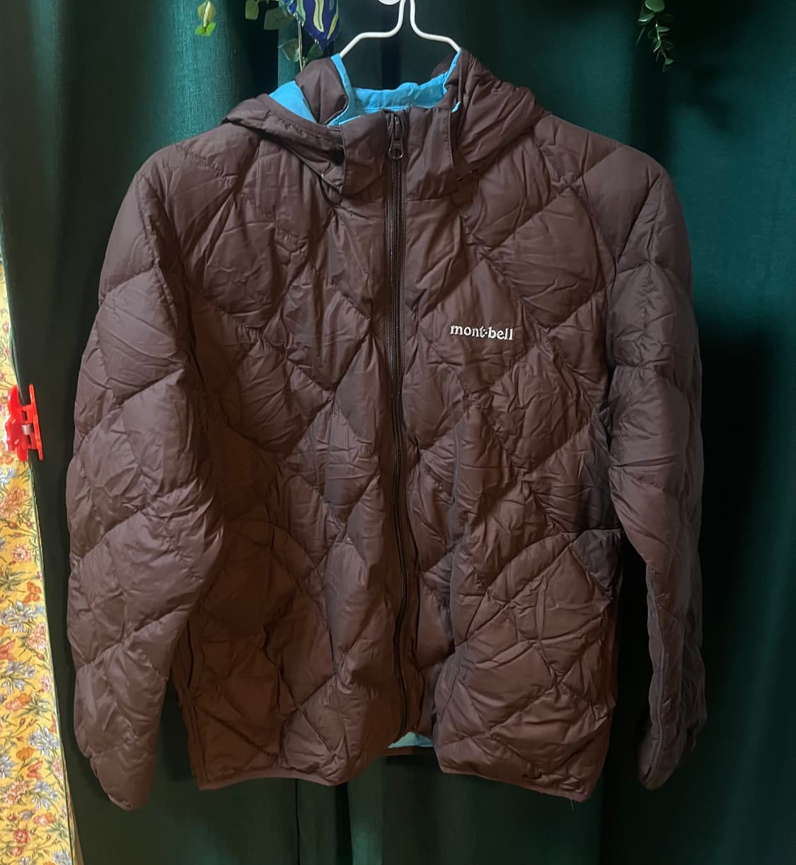 몽벨 리버시블 패딩 키즈 160 민트초코 상품이미지2