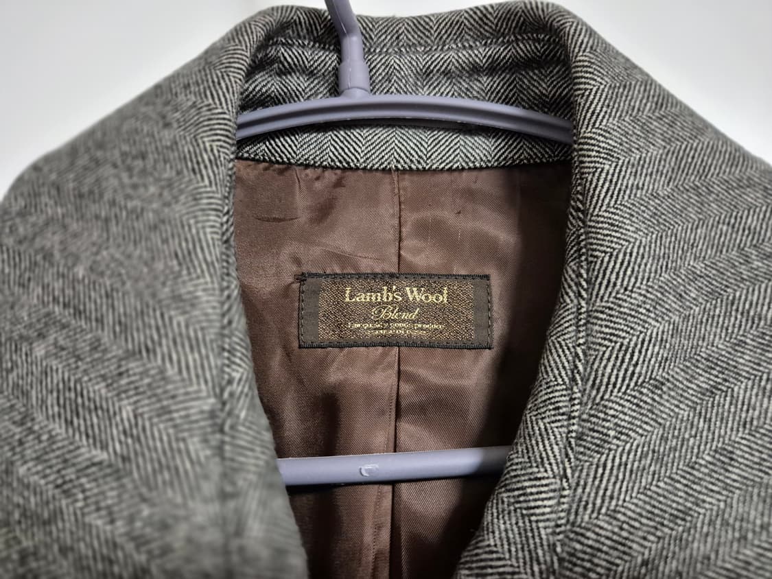 헤링본 클레식 코트 상품이미지2