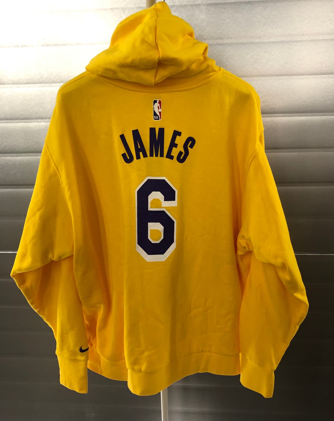 나이키 NBA 레이커스 르브론 후드티 3XL 상품이미지4