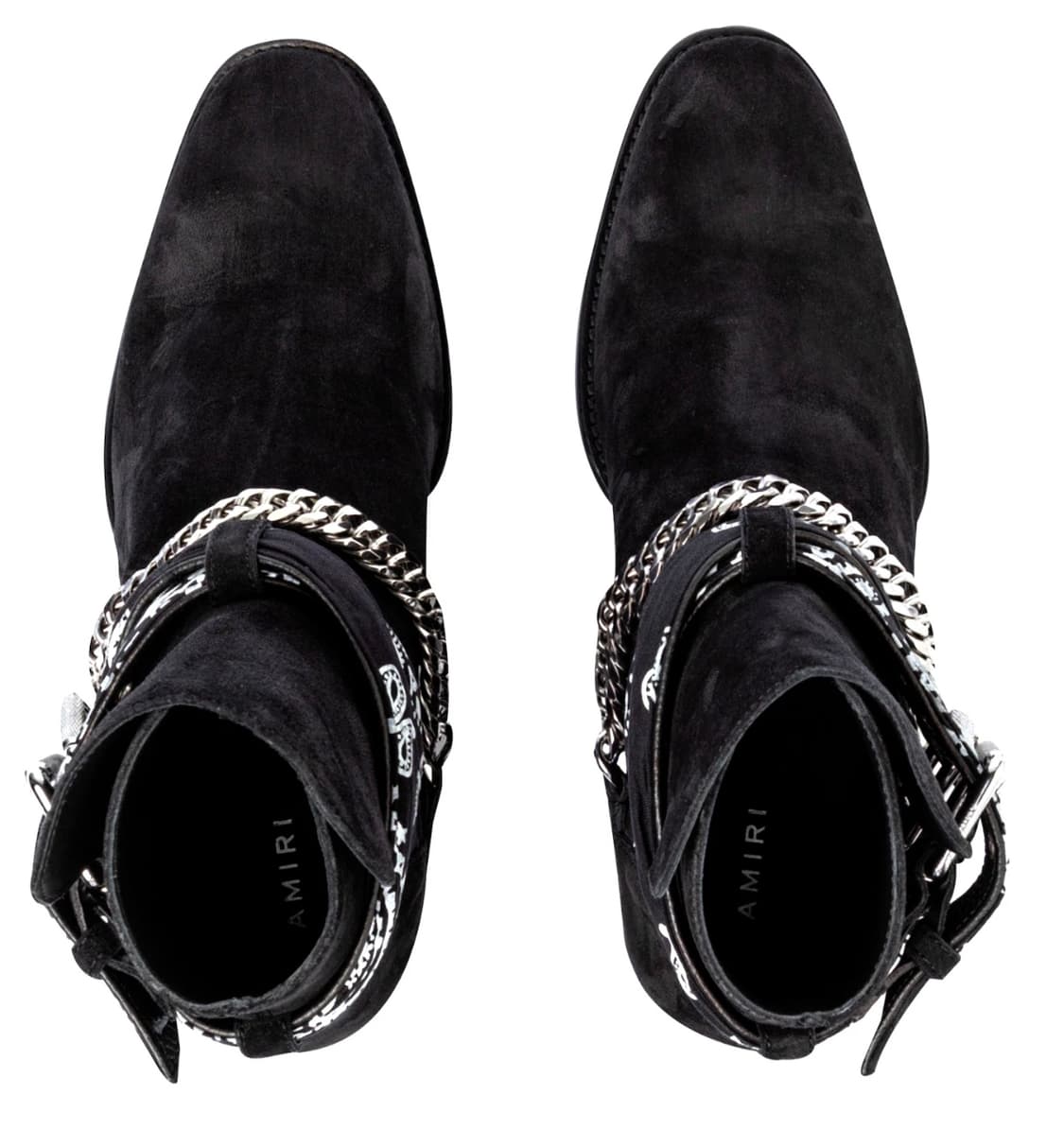 [EU43]아미리 반다나 버클 스웨이드 부츠 첼시부츠 상품이미지3