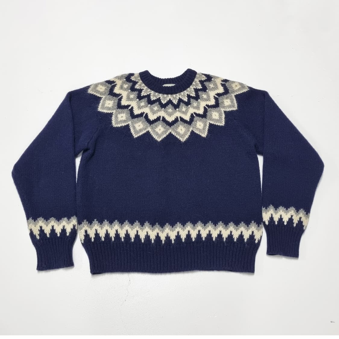 90S 엘엘빈 페어아일 스웨터 - M 상품이미지1