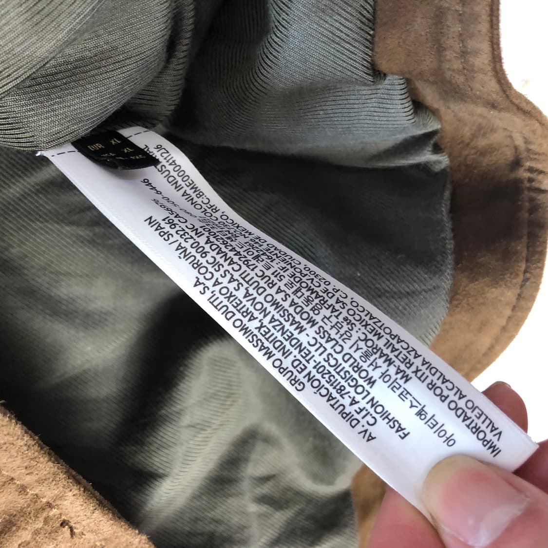 마시모두띠 스웨이드 레더 자켓  상품이미지6