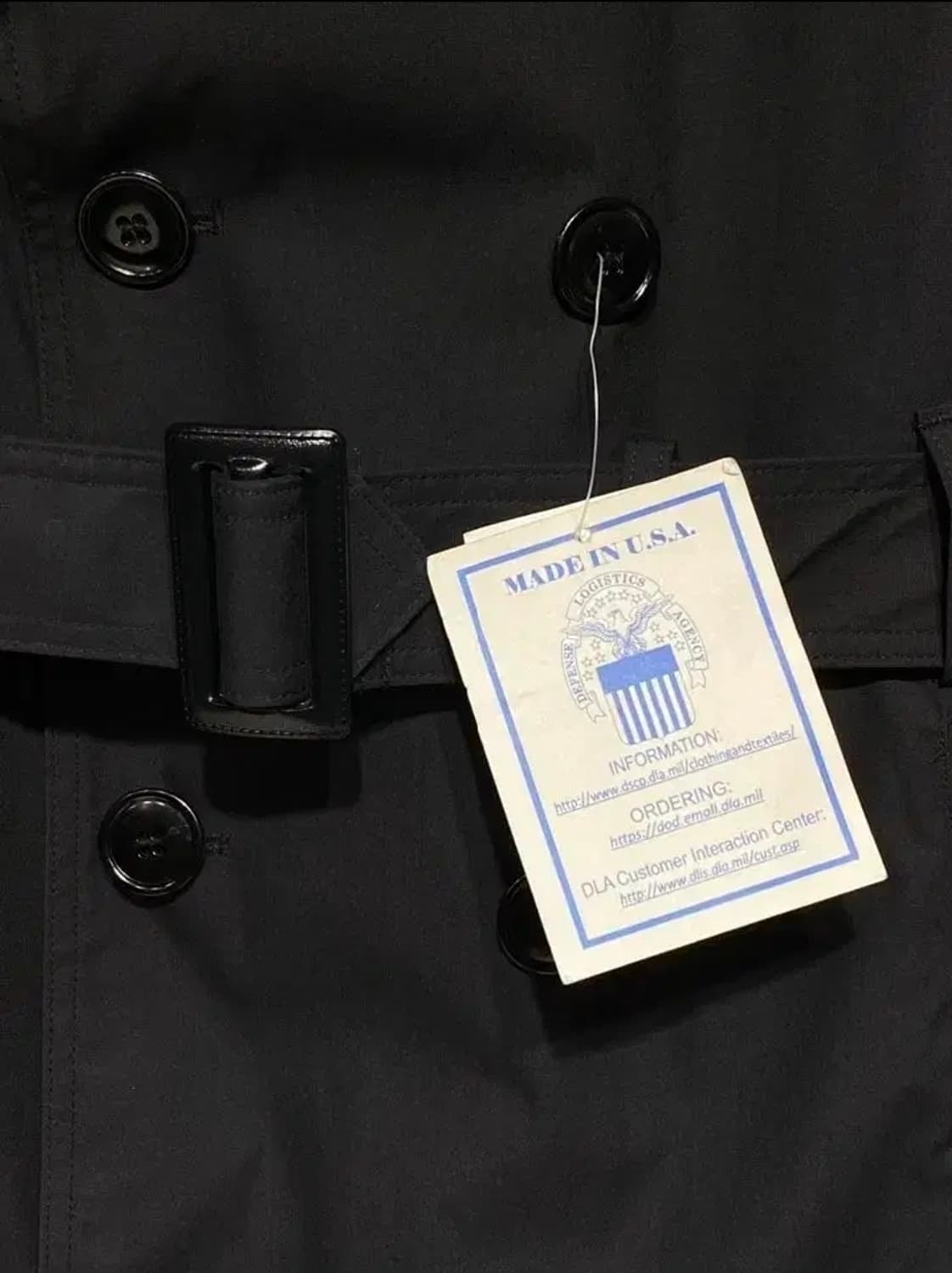 미군 4계절 트랜치 코트 신품 상품이미지4