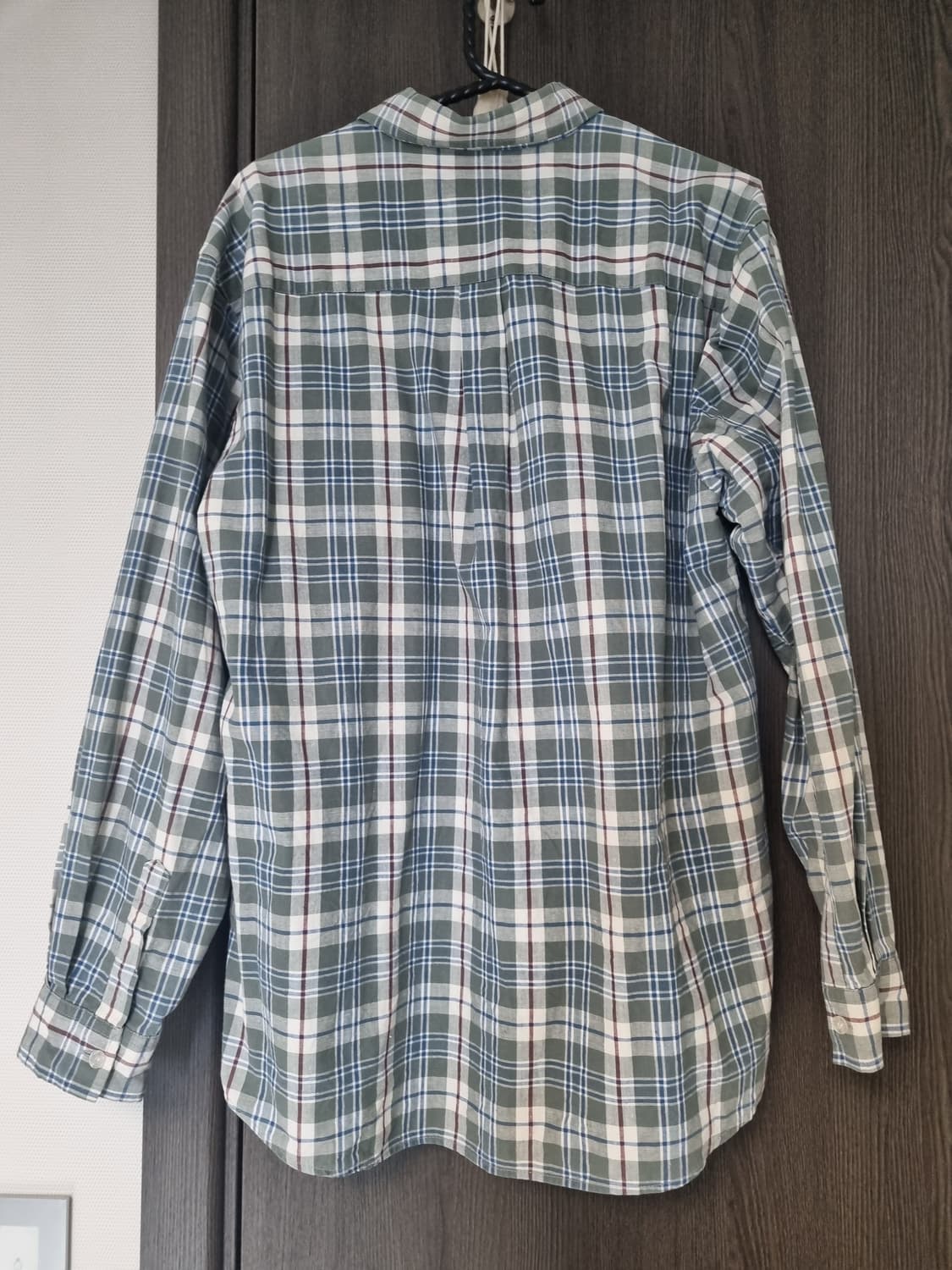 90s 스투시 체크 셔츠 Made in USA 상품이미지2