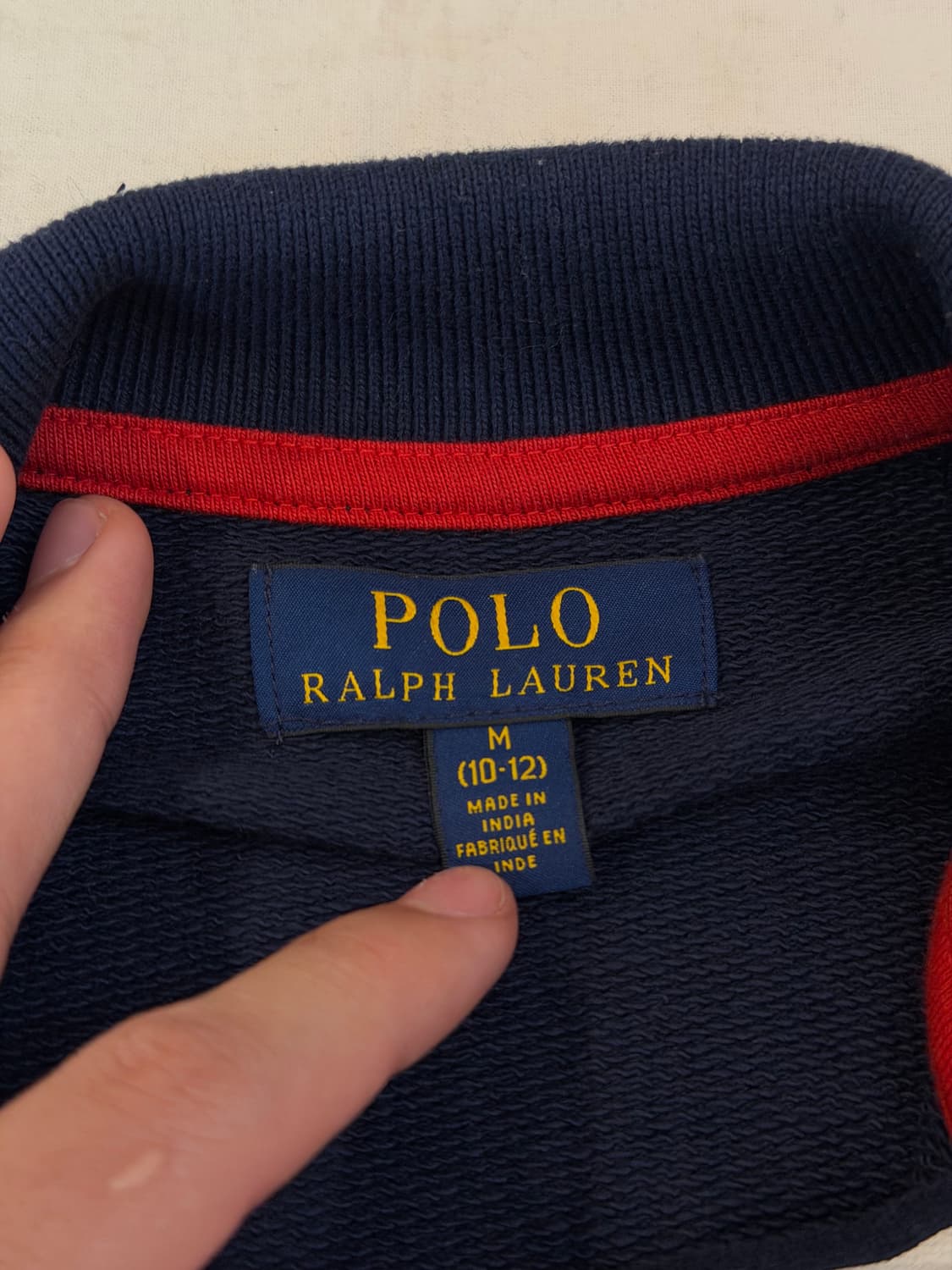 폴로 랄프로렌 USA 성조기 치프키프 집업 져지 네이비 상품이미지4