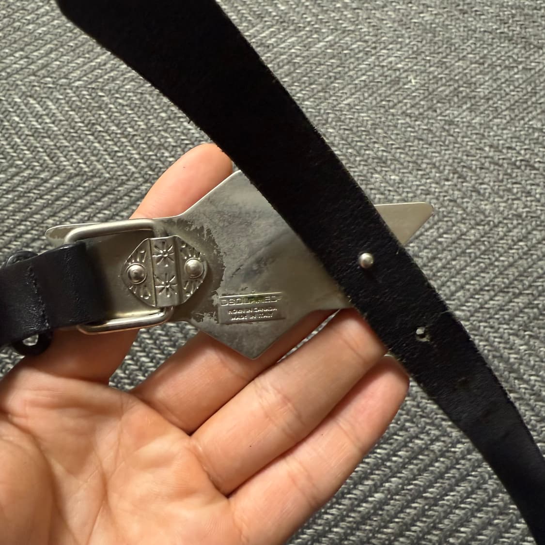 디스퀘어드2 남성 가죽 벨트 상품이미지3