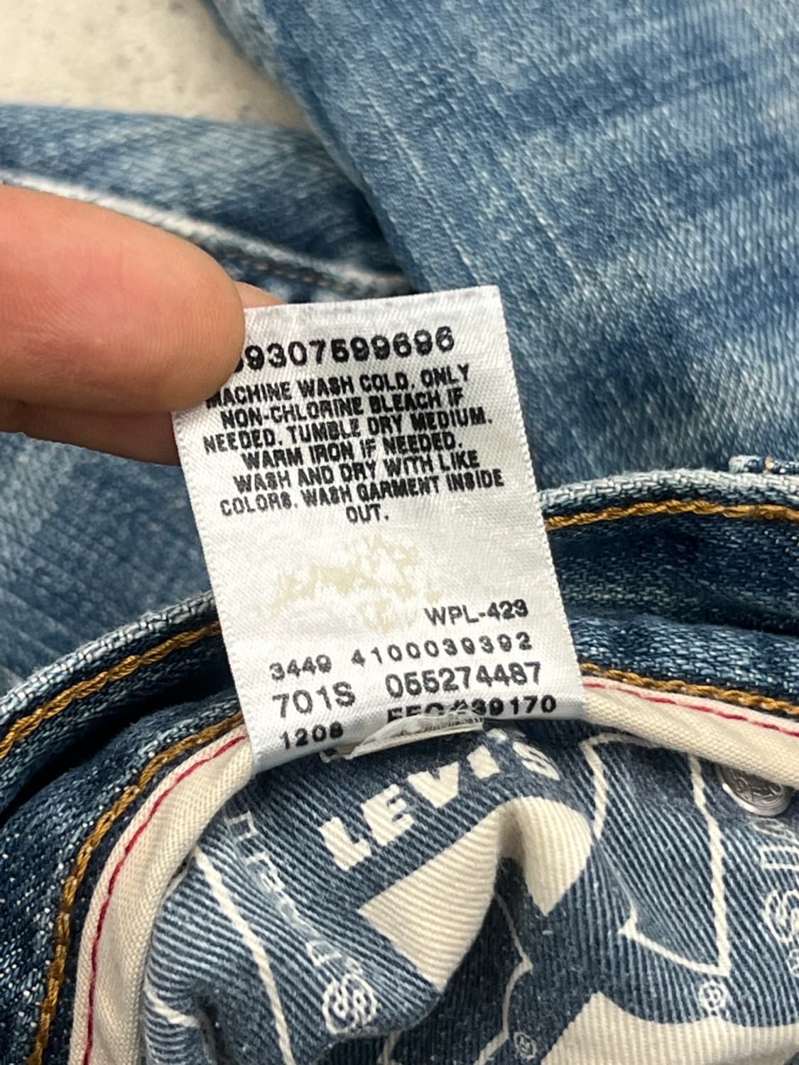 리바이스 00s 527 데님 팬츠 / 32 x 32 상품이미지6