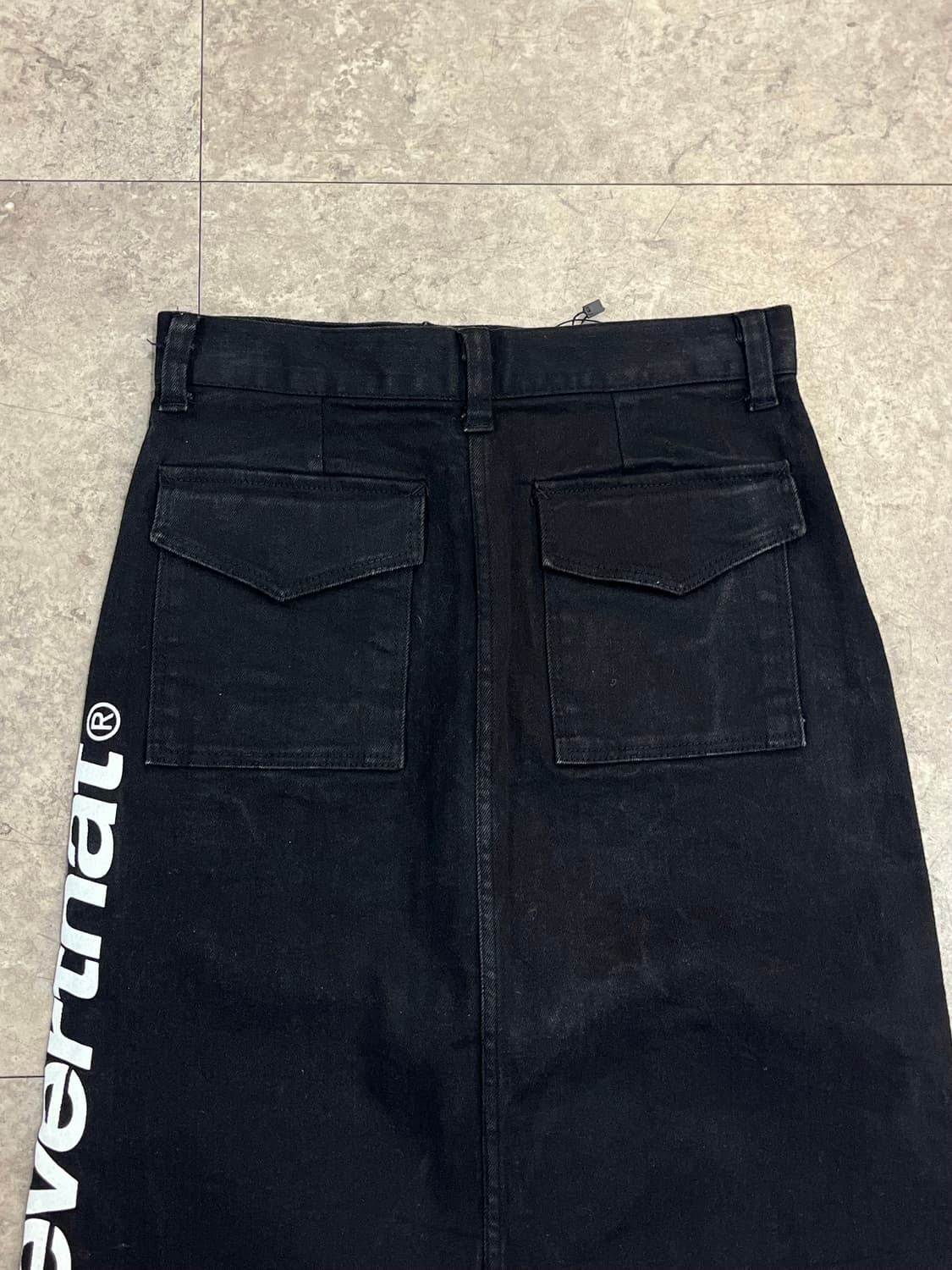 디스이즈네버뎃 트임 스커트 블랙 S #csz3342 상품이미지8