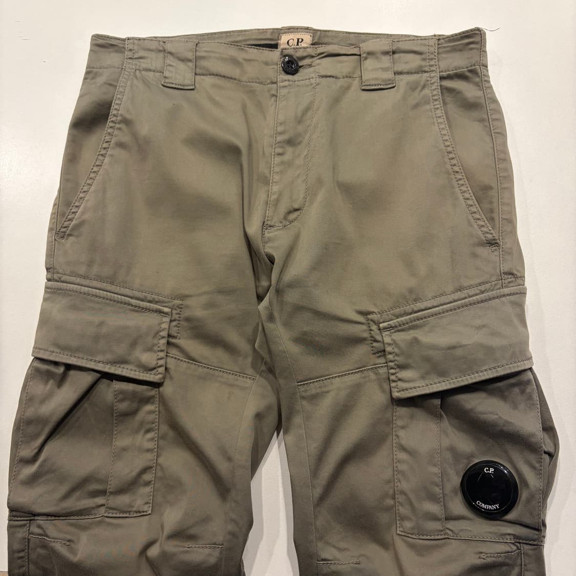 [80] CP컴퍼니 수입택 카고 바지 올리브 팬츠 C757 상품이미지3