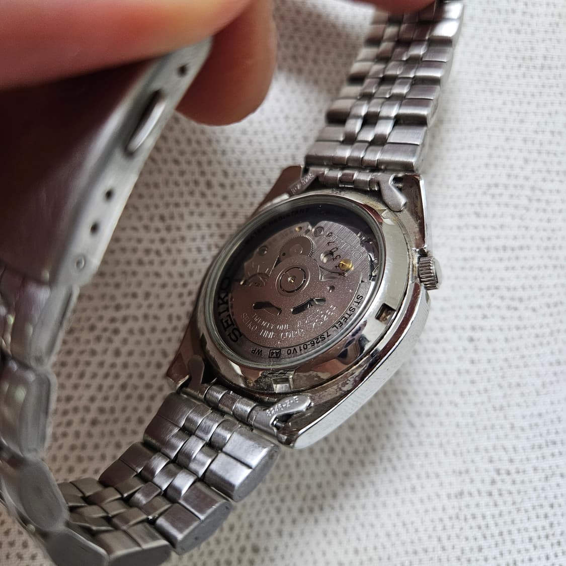 세이코 5 오토매틱 21석 시계 Automatic 21 jewels 상품이미지10