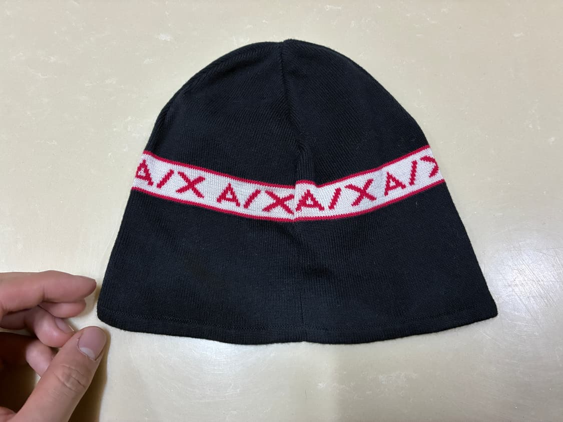 알마니 익스체인지 이어플랩 비니 상품이미지3