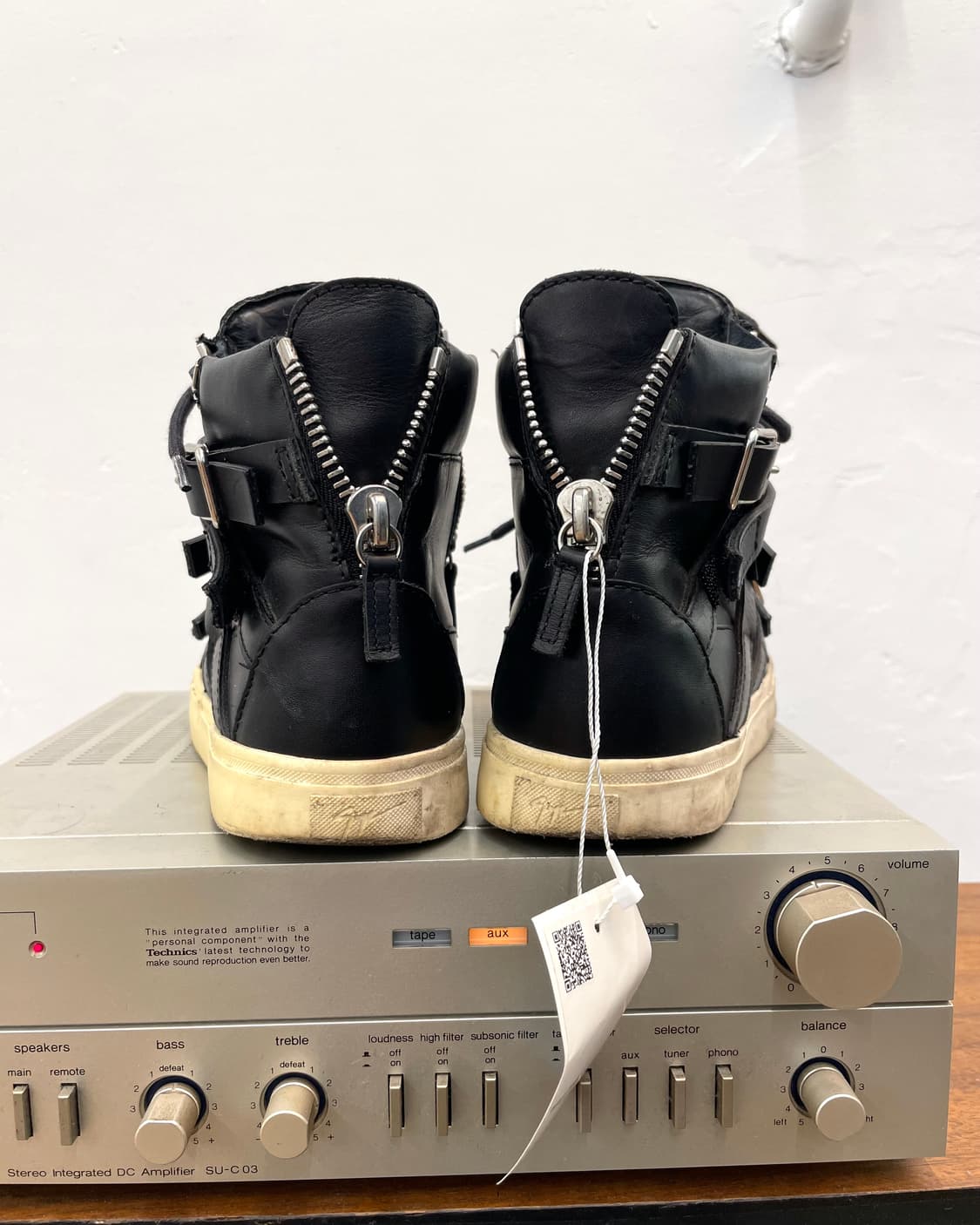 [235] 쥬세페자노티 레더 하이 스니커즈 상품이미지5