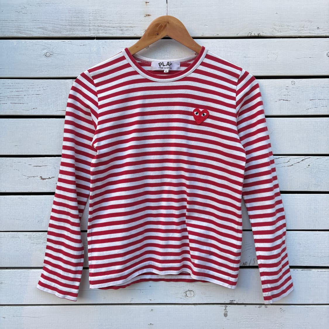 Comme des Garcons 꼼데가르송 스트라이프 롱슬리브 티셔츠 상품이미지1