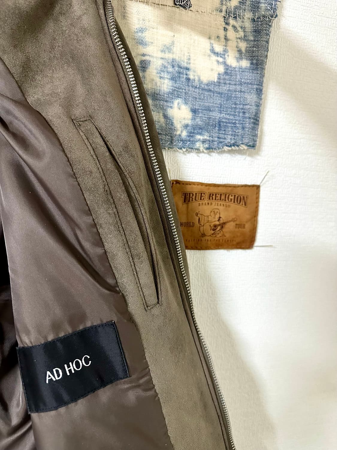 하이넥 스웨이드 자켓 상품이미지5