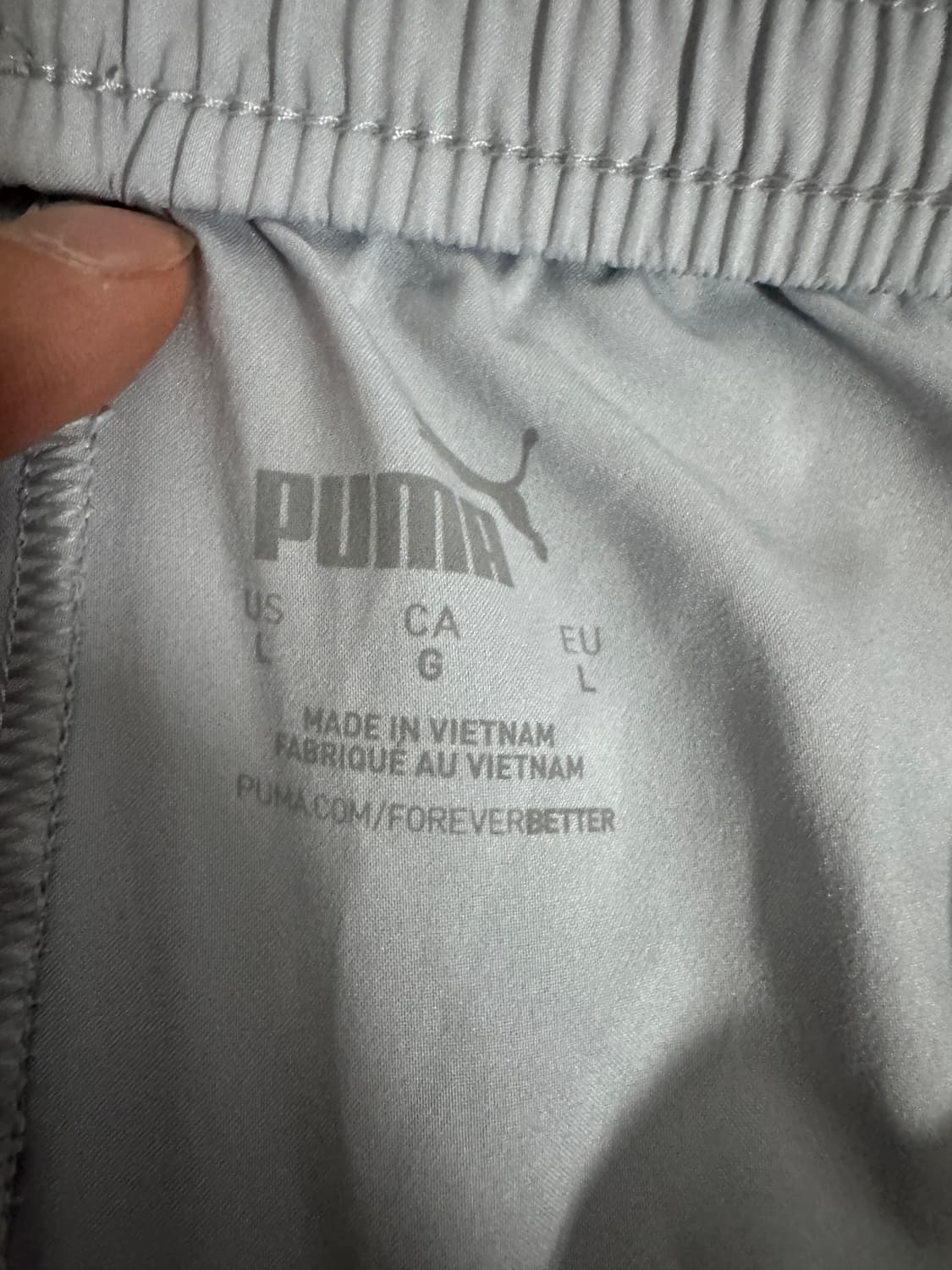 푸마 Puma 우븐 기능성 트레이닝 반바지 L 그레이 상품이미지3