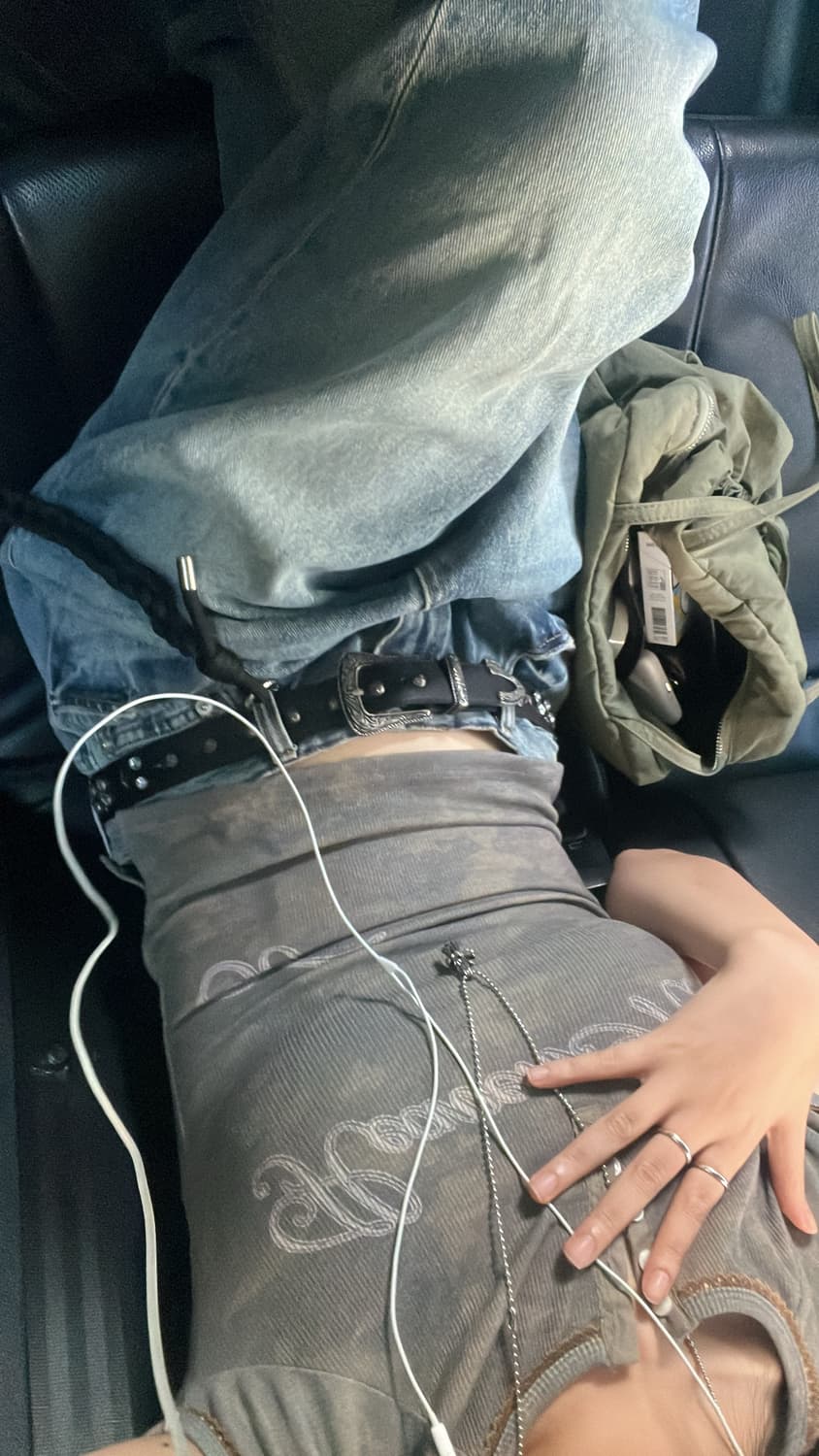 스컬프터 카모 골지 반팔티 상품이미지4