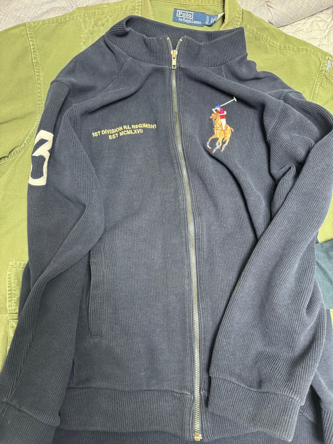 폴로 랄프로렌 집업 상품이미지1