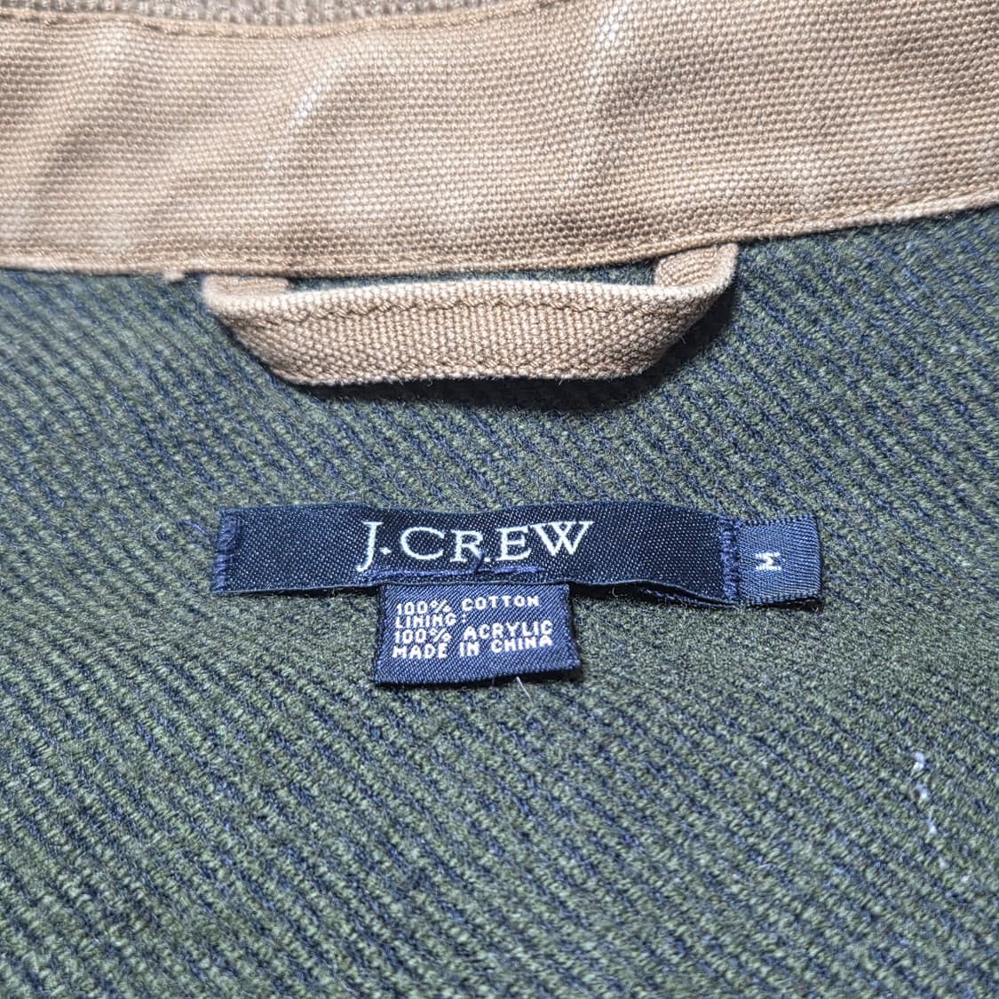 [M] jcrew 제이크루 코튼 덕캔버스자켓 상품이미지5