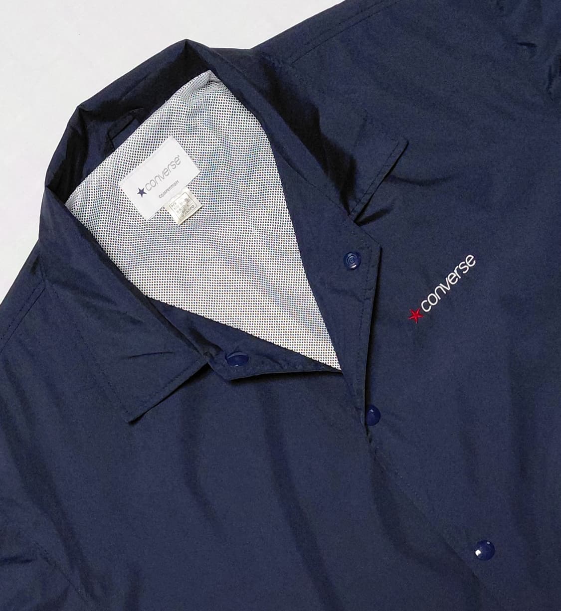 [빈티지] 컨버스(Converse) 컴피티션 코치 자켓 - 네이비 (L) 상품이미지1