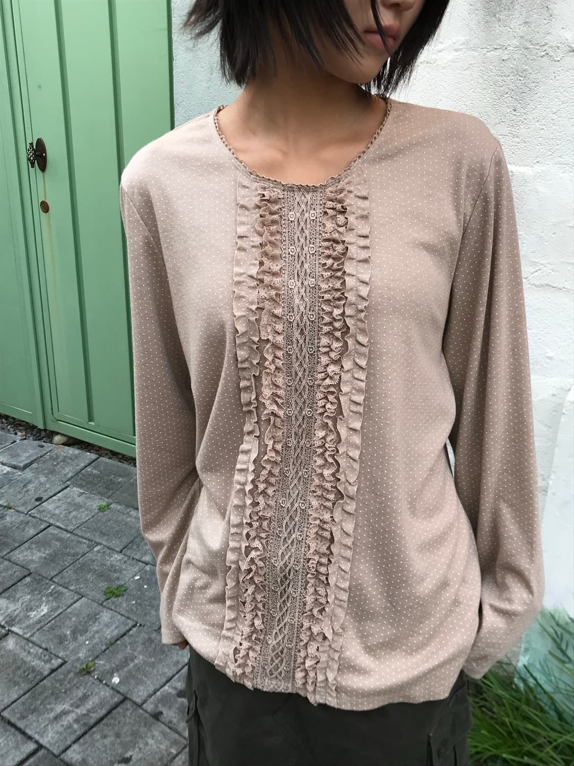 Vintage frill t-shirt 상품이미지2