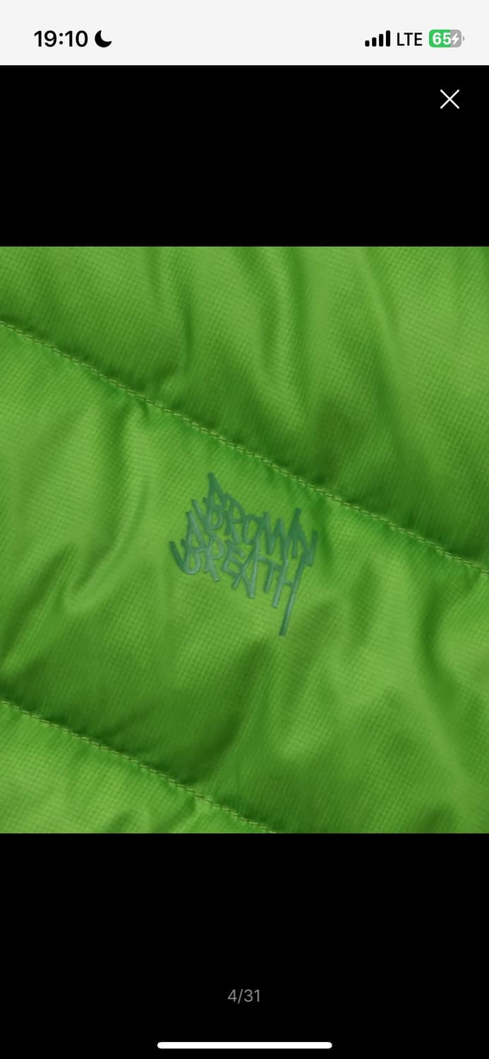 브라운브레스 경량패딩 s 상품이미지5