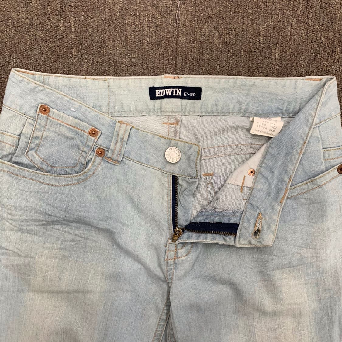 [29] 에드윈 플레어 부츠컷 데님팬츠 상품이미지4