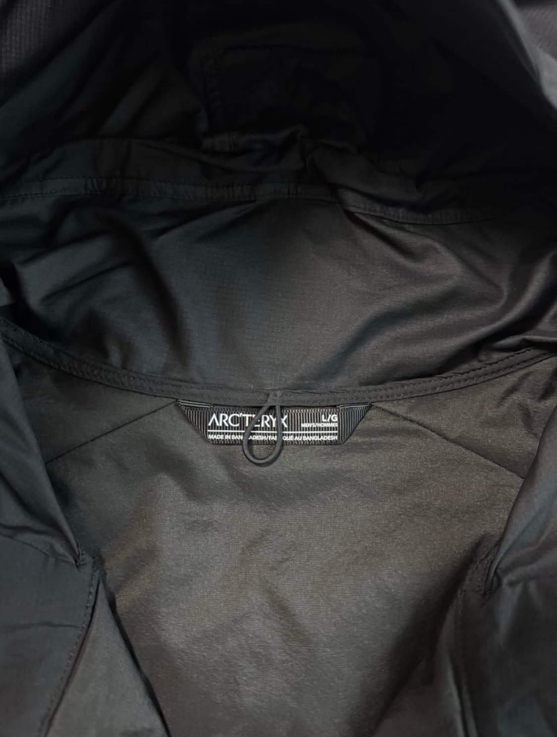 (S급) 아크테릭스 아톰 SL 후디 블랙 L 상품이미지6