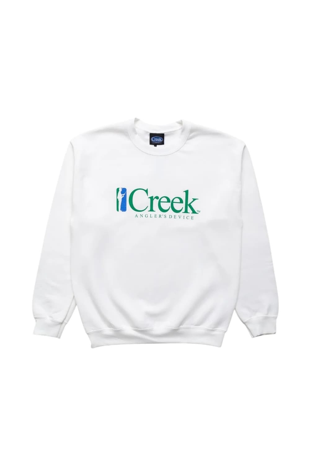 Creek Anglers Device 크릭 맨투맨 XL 새상품 화이트 상품이미지1