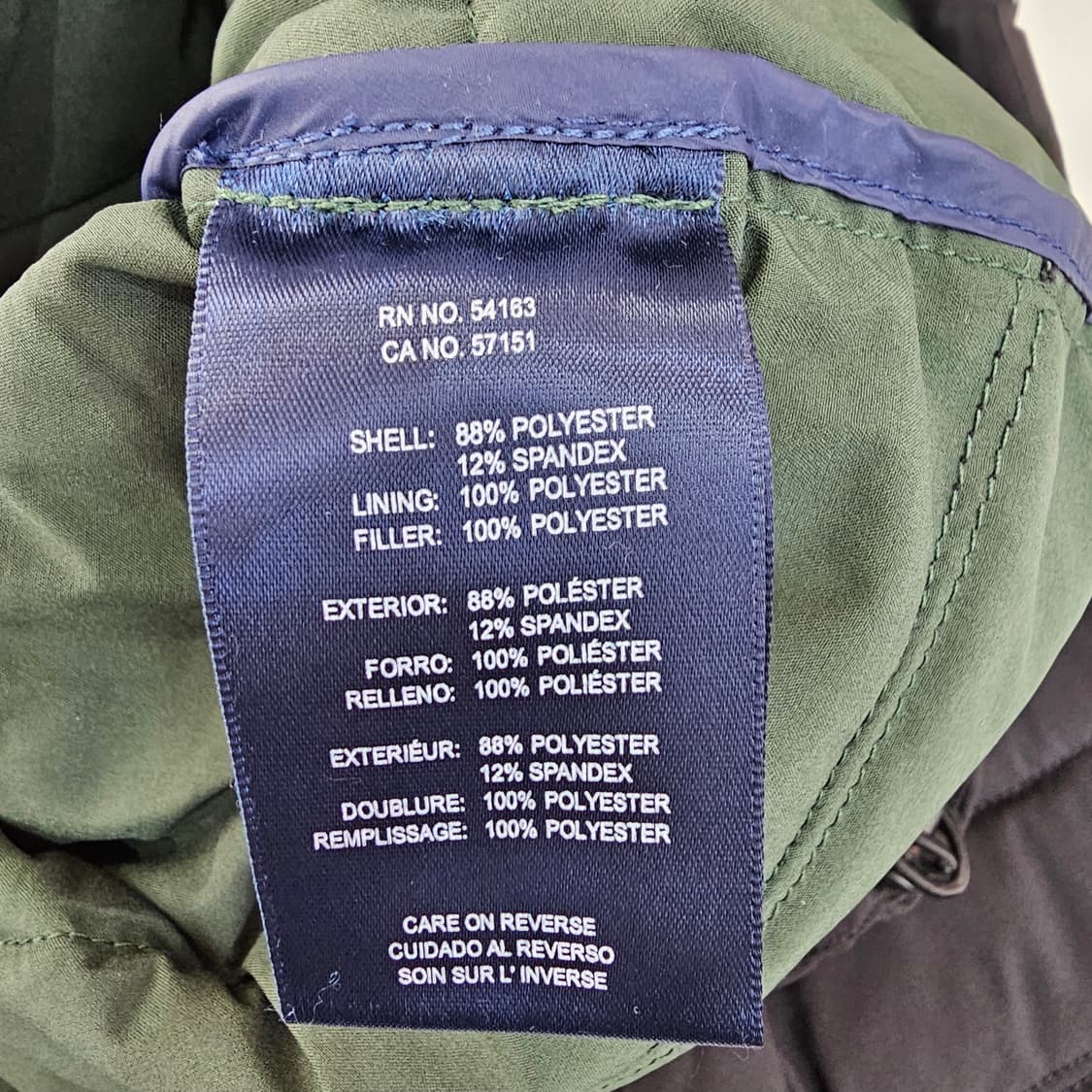 타미힐피거 퀼팅 경량패딩 상품이미지8