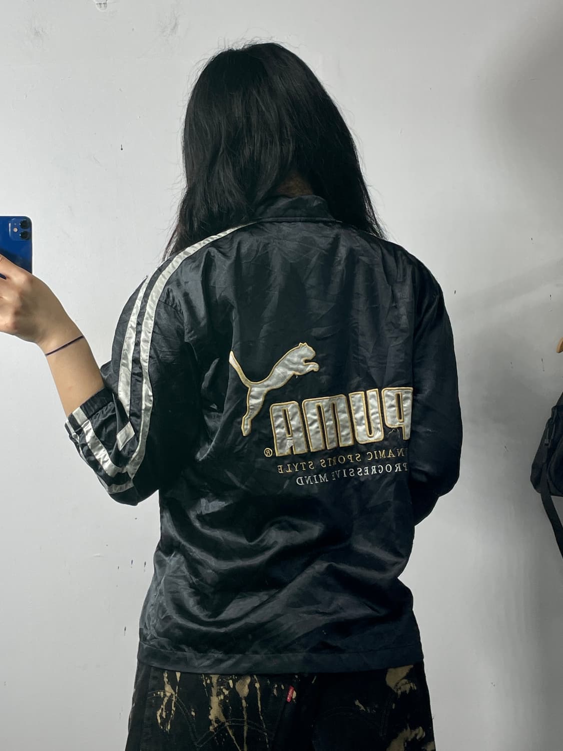 퓨마 빅로고 코치자켓 M  상품이미지2