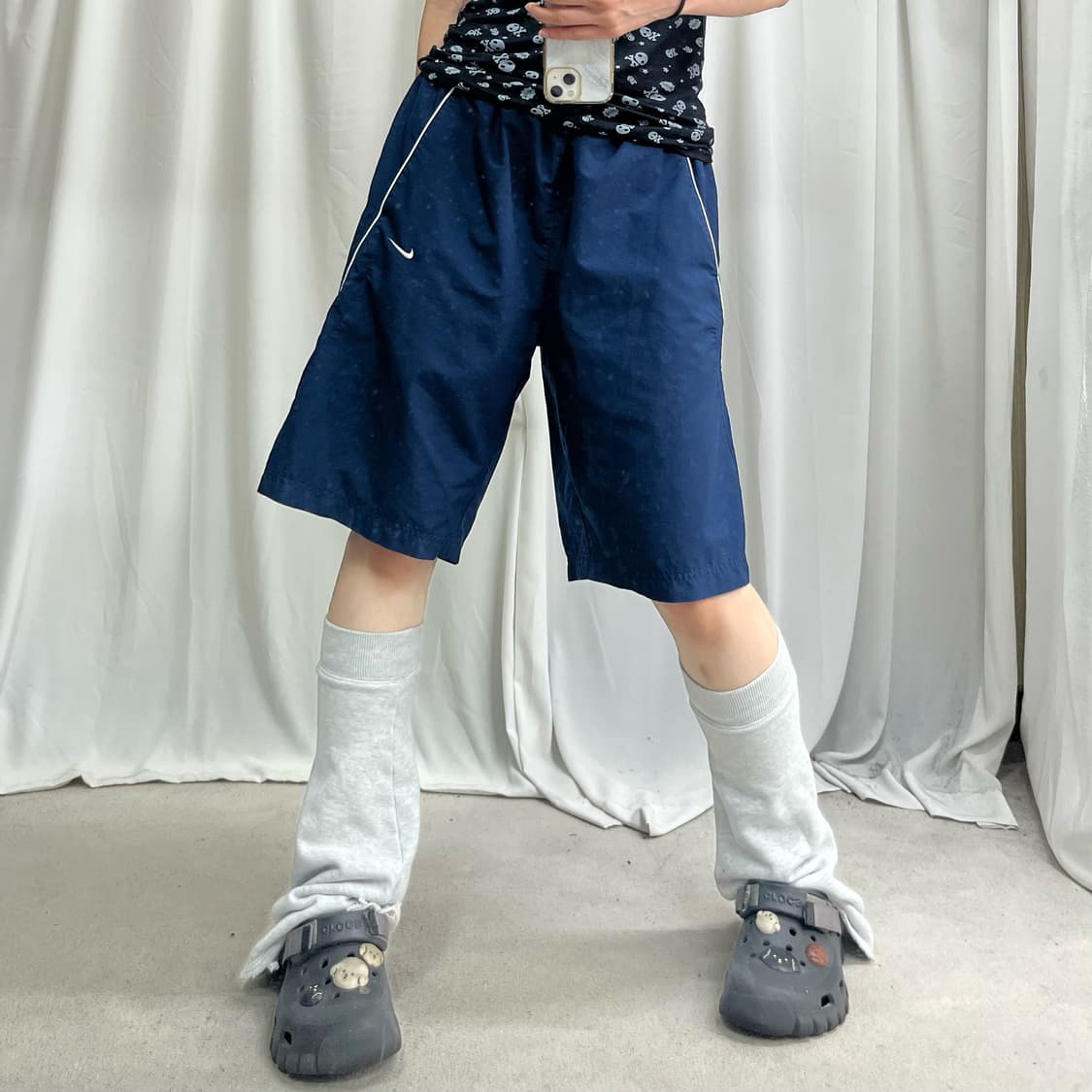 Nike navy shorts 상품이미지2