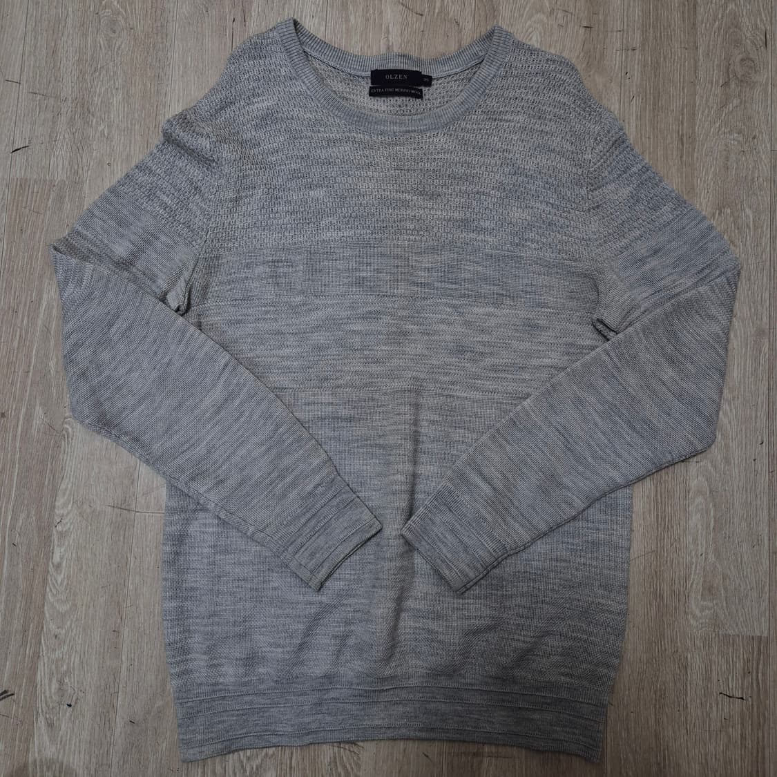 올젠 메리노 울 라운드 니트 M(95) 상품이미지1